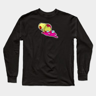 Sad Drink Long Sleeve T-Shirt